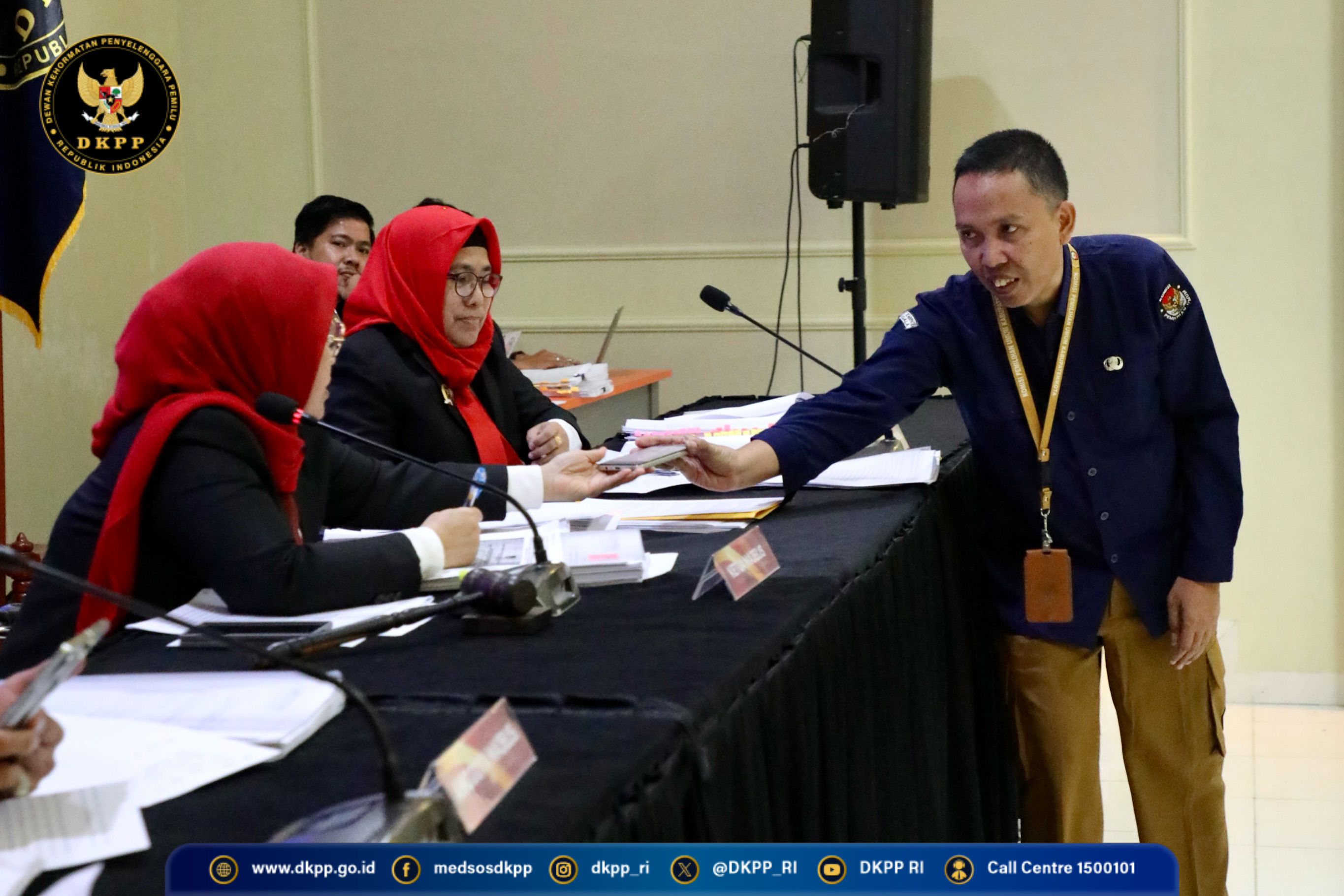 DKPP Periksa Bawaslu Kabupaten Donggala dan Provinsi Sulawesi Tengah