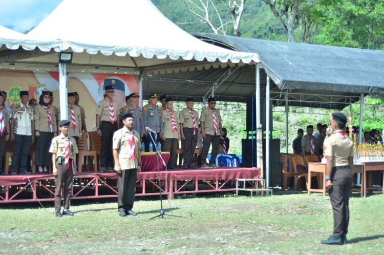 Ratusan Pramuka Penggalang Ikuti Lomba Kreatifitas Pramuka Penggalang (LKP2) Kwaran Dolo Tahun 2025