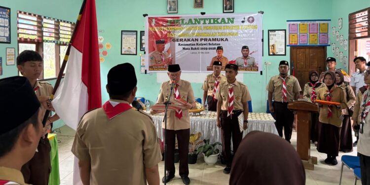 Pembukaan Bimtek Program Gudep Ramah Lingkungan Regional II